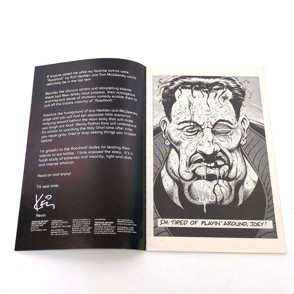 TMNT Comic Book Lot #9 (1986) #34 (1990) VF+ Turtles Teenage Mutant Ninja Mirage - Picture 4 of 11